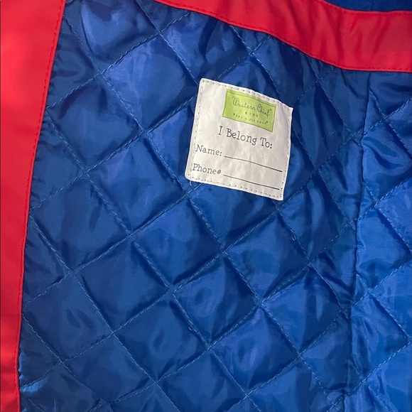 Marvel Red and Blue Spider-Man Kids Raincoat - Picture 4 of 8